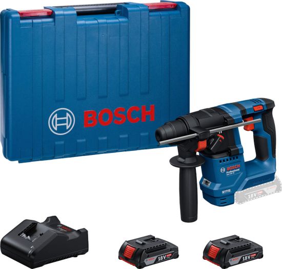 Bosch Akumulatorski elektro-pneumatski čekić za bušenje SDS plus GBH 18V-18 Professional 2x2,0Ah + punjač u koferu 0611927001