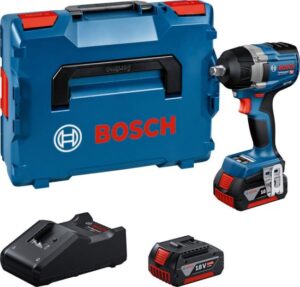 Bosch Akumulatorski rotacioni udarni odvrtač GDS 18V-750 C L-BOXX 136 + 2x5,0 Ah Li-ion + brzi punjač 06019L9003
