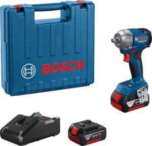 Bosch Akumulatorski udarni odvrtač GDS 18V-350 Professional 2x4,0Ah + punjač + kofer 06019M5021