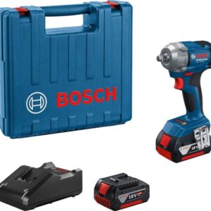 Bosch Akumulatorski udarni odvrtač GDS 18V-350 Professional 2x4,0Ah + punjač + kofer 06019M5021
