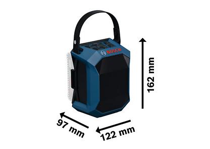 Bosch Bluetooth® zvučnik PRO GPB 18V-1 C Solo 06014A7001