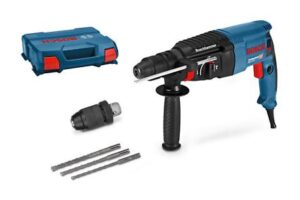 Bosch Elektro-pneumatski čekić GBH 2-26 F + 3-delni set SDS-plus burgija u koferu 06112A4003
