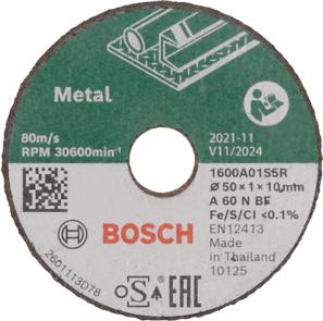Bosch Expert for Inox ravna rezna ploča 50mm 1600A01S5Y