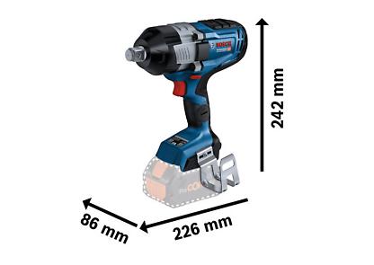 Bosch GDS 18V-1600 HC Akumulatorski udarni odvrtač 2 x 8,0 Ah ProCORE + L-BOXX 06019M1002