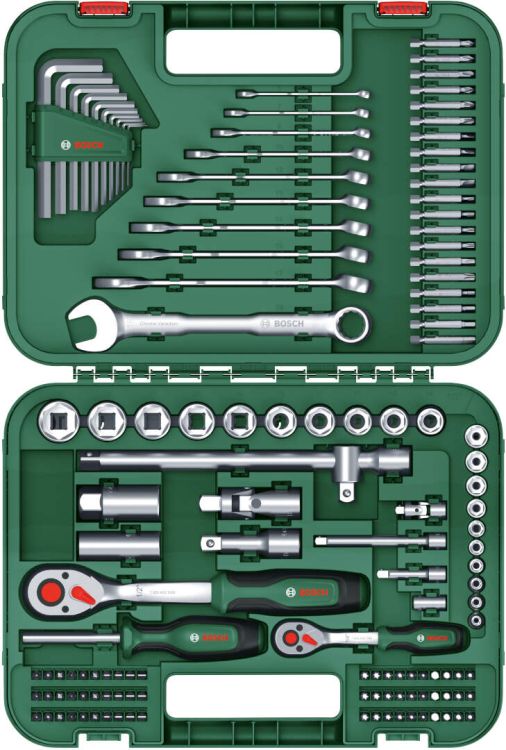 Bosch Ručni alati 132-delni Advanced set ručnog alata 1600A02Z9B