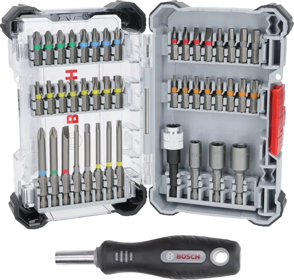 Bosch Set Extra Hard nastavaka za odvrtač 44+1 komada 2607017733