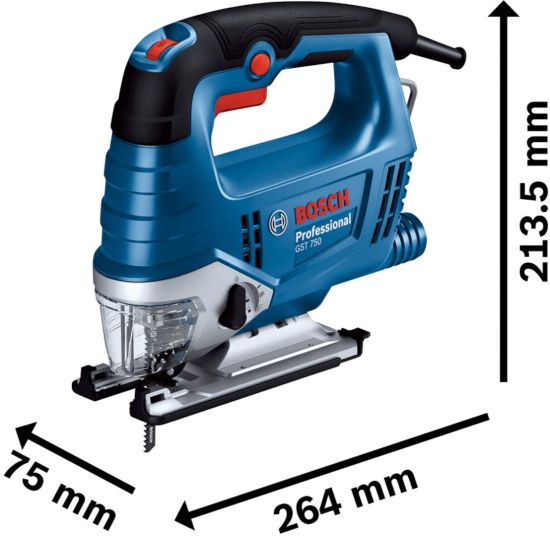 Bosch Ubodna testera GST 750 Professional 06015B4121