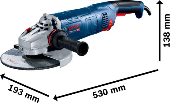 Bosch Ugaona brusilica GWS 24-230 JZ sa ciklon filterom 06018C3300
