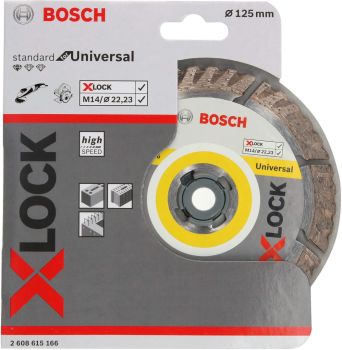 Bosch X-LOCK Standard for Universal 125x22,23x2x10 2608615166