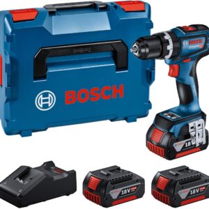Bosch akumulatorska vibraciona bušilica/odvijač GSB 18V-90 C + 3x PC 18V 4.0 Ah + GAL 18V-40 + L-BOXX 0615A5002W