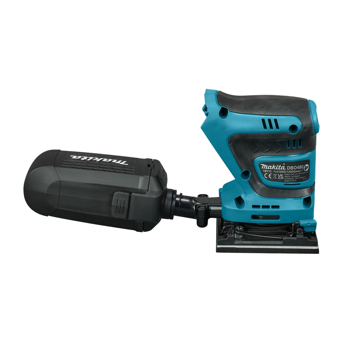 Makita DBO480Z Akumulatorska vibraciona brusilica 18V LXT Solo - Slika 2