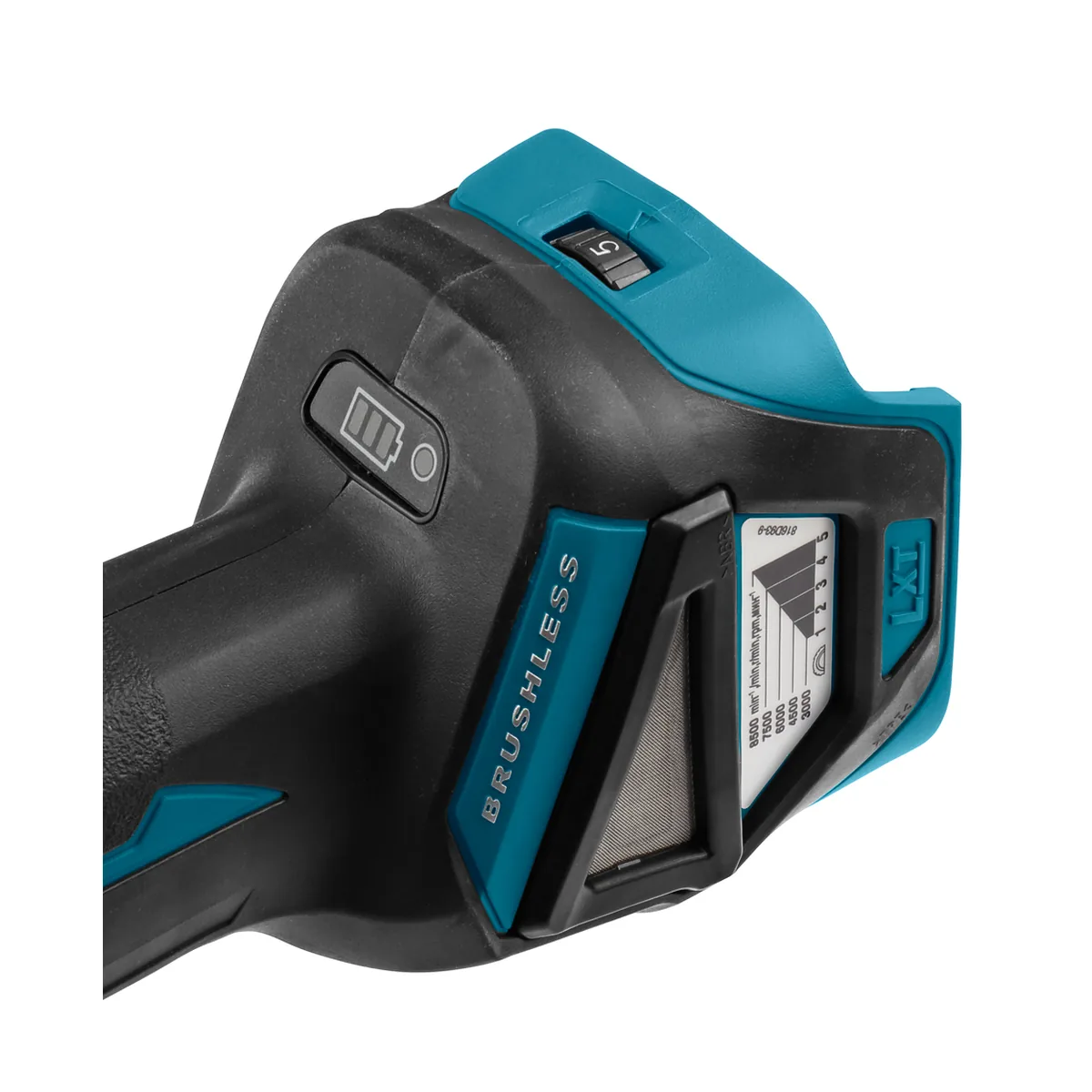 Makita DGA513Z Akumulatorska ugaona brusilica 18V 125mm Solo - Slika 3