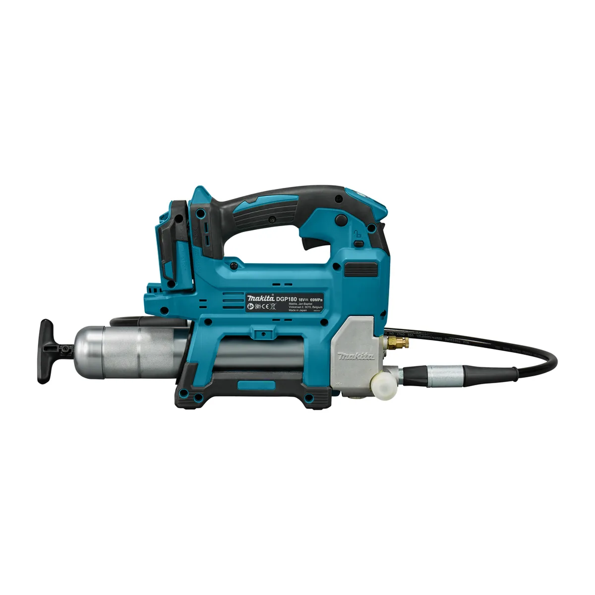 Makita DGP180Z Akumulatorski pištolj za podmazivanje 18V LXT 690 bar Solo - Slika 2