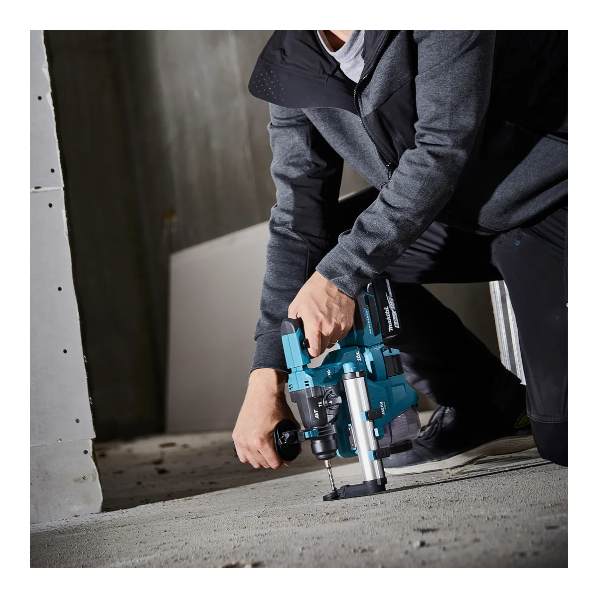 Makita DHR183Z Aku čekić SDS-Plus 18V 1.7J LXT Solo DHR183Z - Slika 4