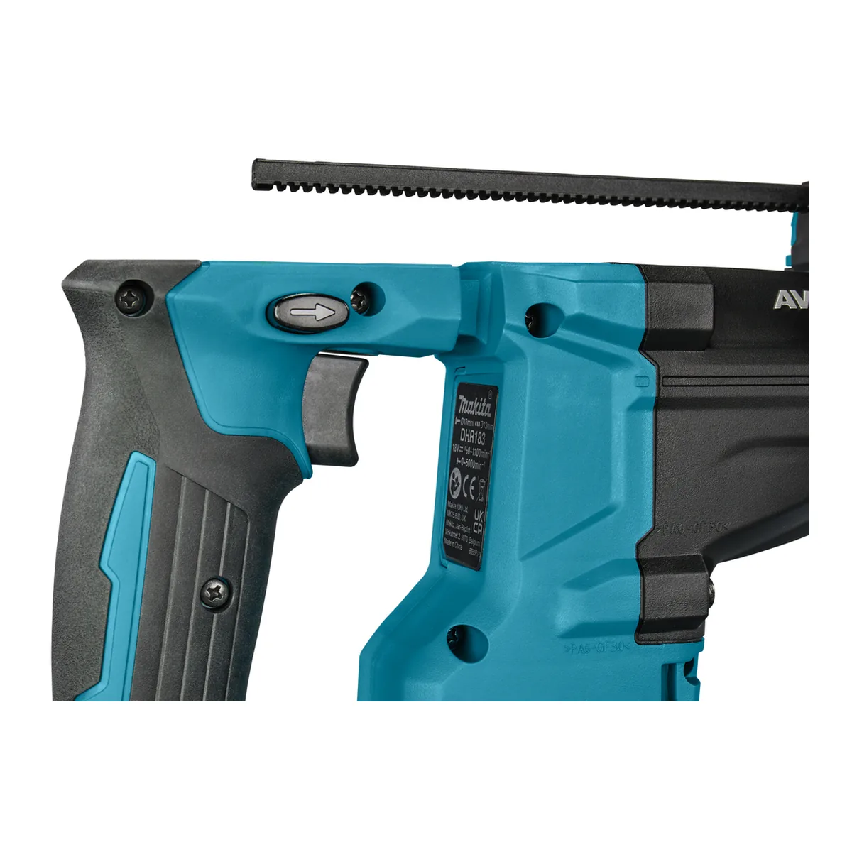 Makita DHR183Z Aku čekić SDS-Plus 18V 1.7J LXT Solo DHR183Z - Slika 5