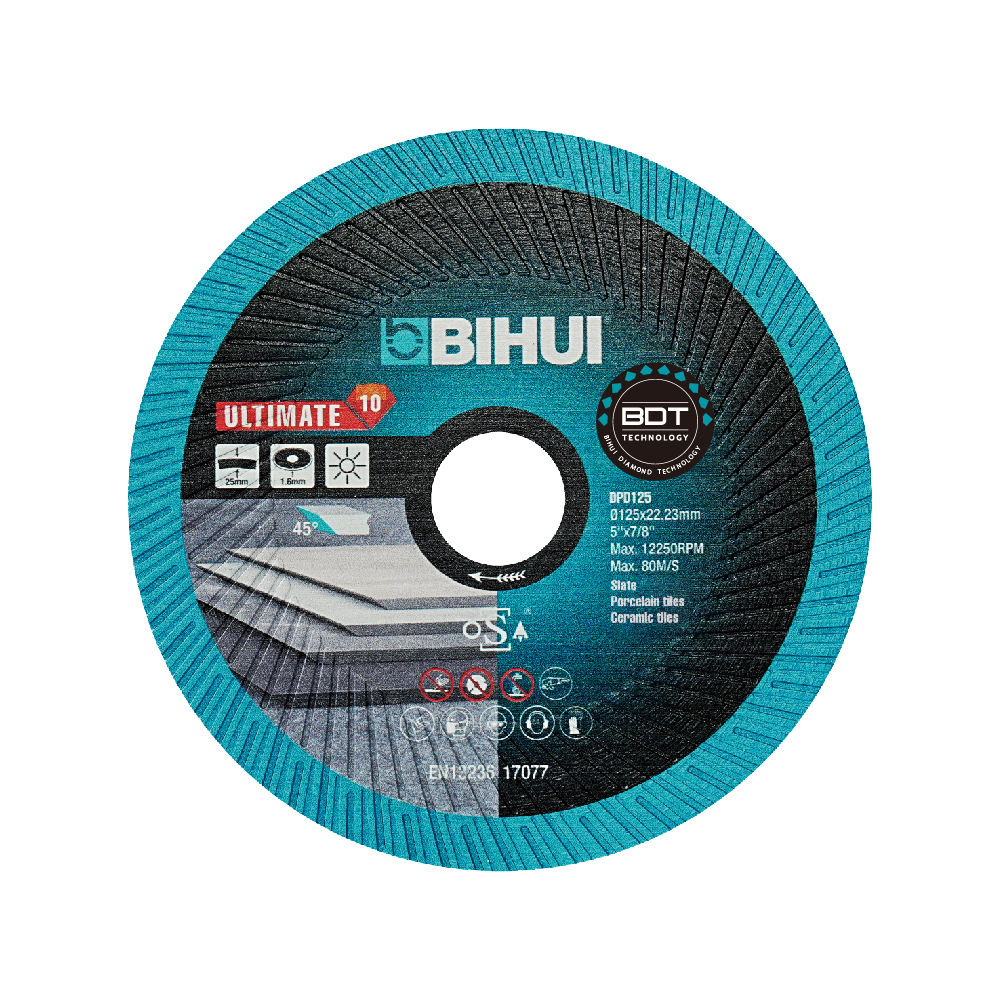 BIHUI Dijamantska rezna ploča 125mm DPD125