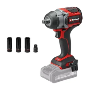 Akumulatorski udarni odvijač Einhell TP-CW 18/750-C Li BL - Solo predstavlja kombinaciju kompaktnog dizajna, visokog obrtnog momenta i dugotrajne brushless tehnologije motora. Koristi Einhell Brushless motor bez četkica, što omogućava veću snagu, duže vreme rada i produženi vek trajanja u odnosu na tradicionalne motore sa četkicama. Ovaj akumulatorski udarni odvijač je posebno pogodan za: zamenu točkova i rad na vozilu, zahvaljujući visokom obrtnom momentu i auto‑stop funkciji, snažno uvrtanje i odvrnuti vijaka i matica na konstrukcijama, mašinama i montažnim delovima, rad u profesionalnim i kućnim uslovima gde su potrebne snaga, preciznost i mobilnost bez kabla.