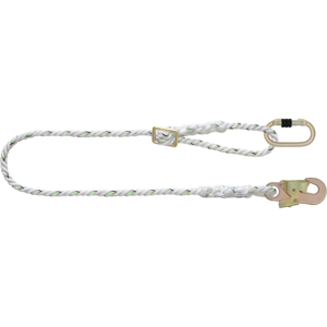 KRATOS SAFETY Uže za radno pozicioniranje 2 m sa dve kopče FA40 900 20