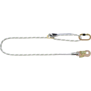 KRATOS SAFETY Uže za radno pozicioniranje 2 m s dve kopče FA40 902 20