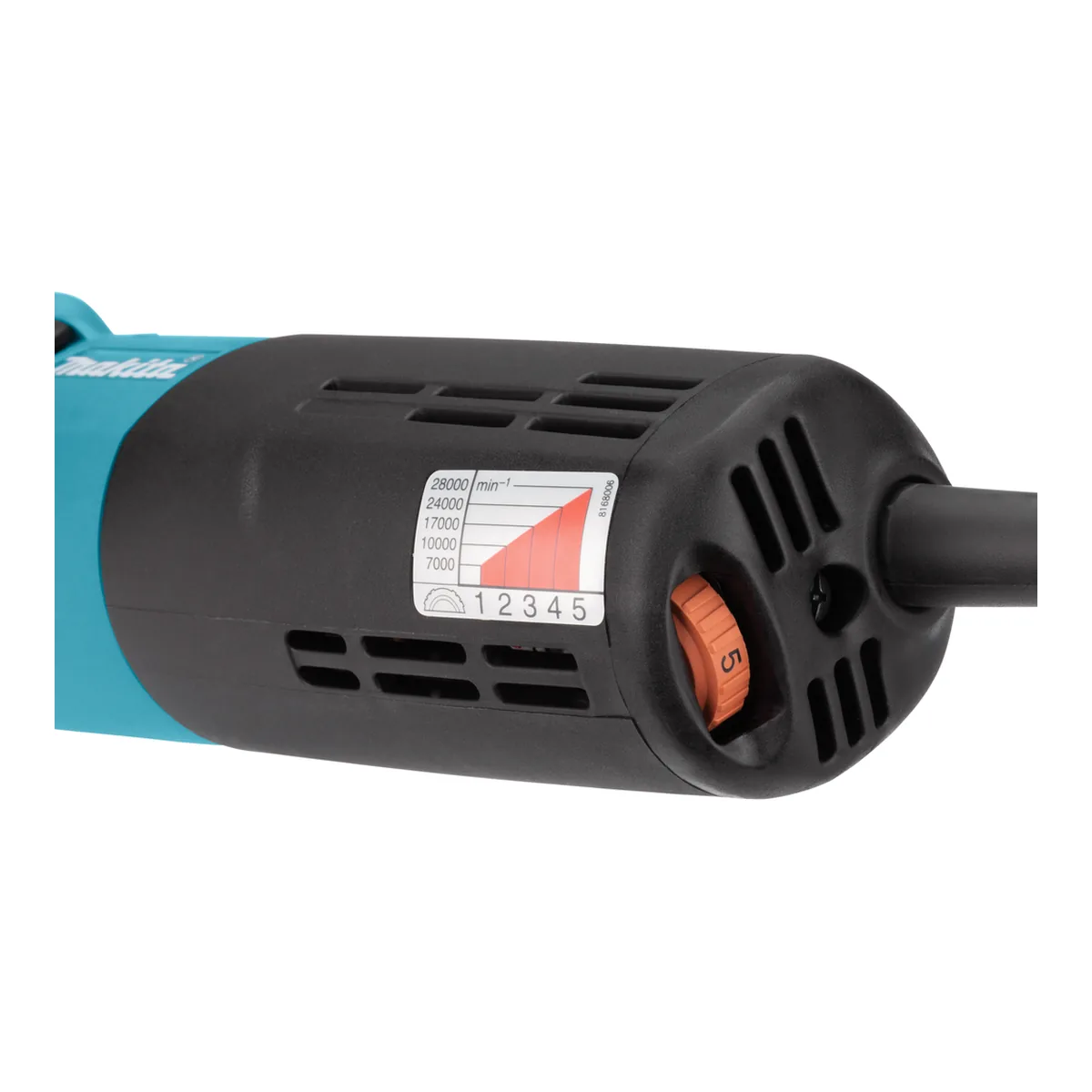 Makita GD0800C Električna ravna brusilica 750W 6mm - Slika 4