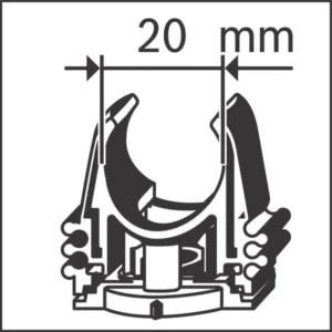 PRO EPC provodna štipaljka 20 mm 1600A032G7