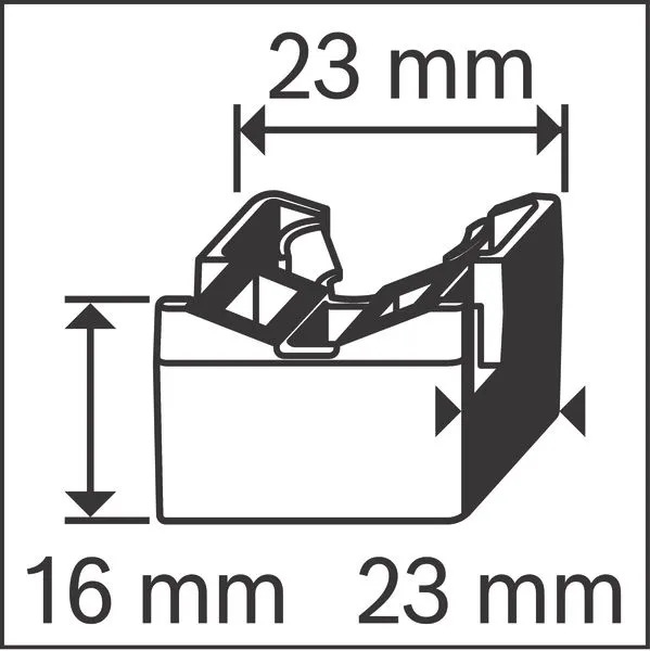 PRO EPC vezica za kablove vezica za spoljni prečnik 1,7×7,6 mm 1600A032GF