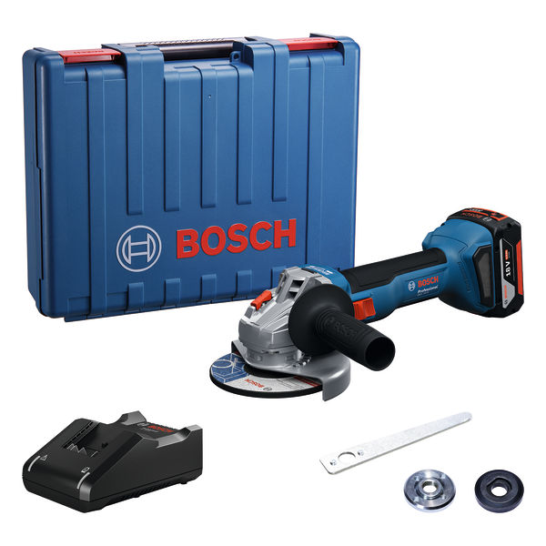 Bosch Akumulatorska ugaona brusilica GWS 18V-8 125mm 1x4,0 Ah u koferu 06019N9021