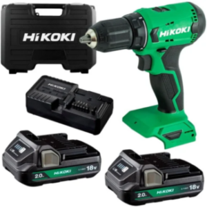 Hikoki DS18DA-WCZ Akumulatorska bušilica-odvrtač 18V 2x2,0 Ah