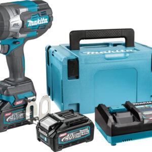 Makita Akumulatorski udarni odvijač 40V XGT + 2x4.0Ah TW001GM201