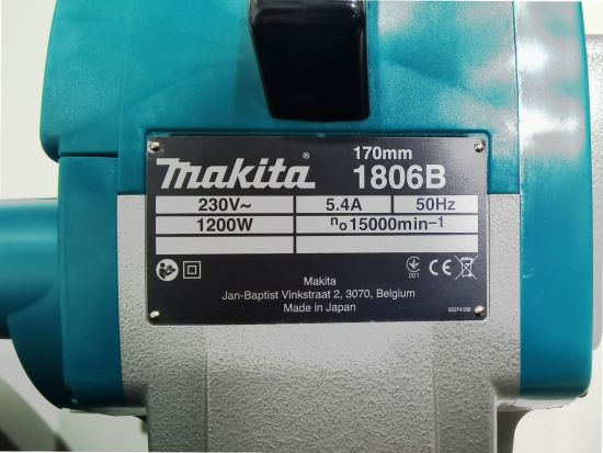 Makita Jednoručno rende - ručni abrihter 1806B