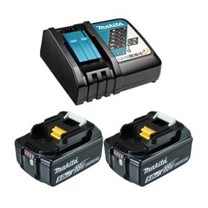 Makita SET 8 - 2 baterije 18V 5.0Ah BL1850B + punjač DC18RC, Humax Online Shop