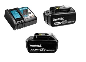 Makita Set-2 baterije 18V 6.0Ah BL1860B + punjač DC18RC set 6