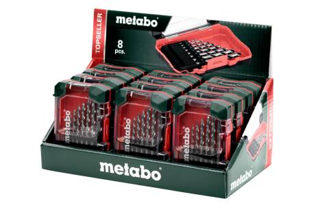 Metabo HSS-G 8-delni set burgija za metal 626695000