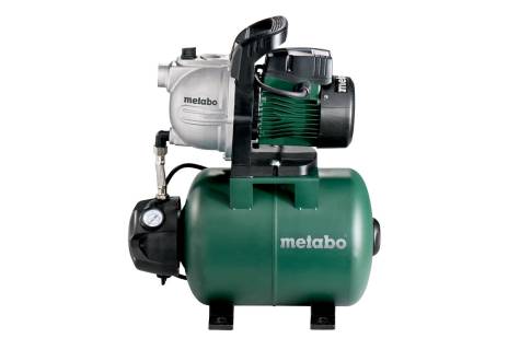 Metabo Huiswaterautomaat HWA 3500 Inox (600978000) karton, nominaal vermogen: 1100 W, max. debiet: 3500 l/h, max. opvoerhoogte: 45 m