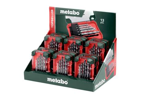 Metabo Set burgija 13-delni za drvo-kamen-metal 626728000