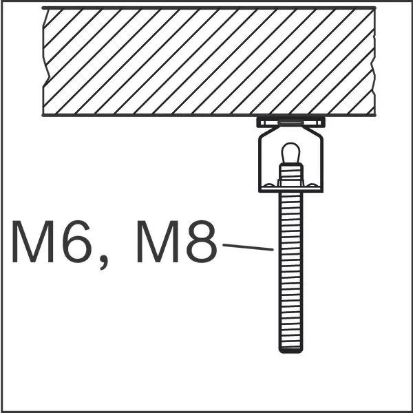 Bosch PRO FMI-M6/M8 metalna vešalica 1600A03C2T - Slika 9