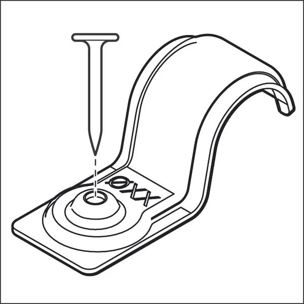 PRO Metal jednostruki držač kabla, EMS-16 1600A03C29