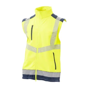 COVERGUARD Signalizirajući softshell prsluk PERSEI žuti 7PERSYL