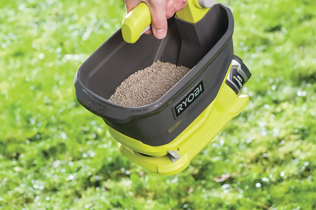 RYOBI Aku. rasipač soli i semena za travnjake, 18V ONE+™ - OSS1800 - 8