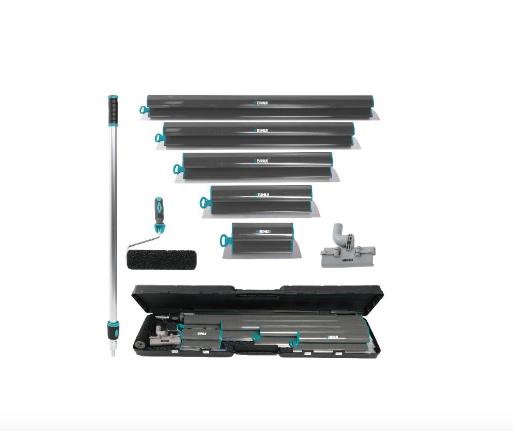 BIHUI Set noževa za gips + valjak i kutija PTKJK8