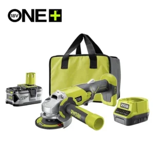 RYOBI Set aku. ugaona brusilica (115mm) + punjač+ baterija 4Ah (18V ONE+™) - R18AG-140S - 8