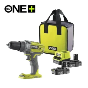 RYOBI Set – udarna aku. bušilica sa 2 baterije (2Ah) i punjačem 18V ONE+™ – R18PD3-220S - 11