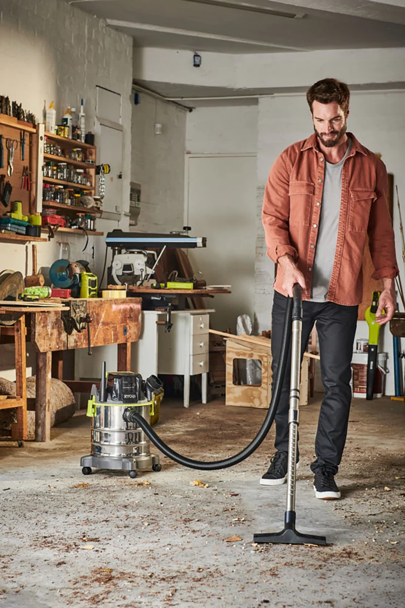 RYOBI Aku. usisivač za suvo i mokro usisavanje, 18V ONE+™ – R18WDV-0 R18WDV-0-1 - Slika 3
