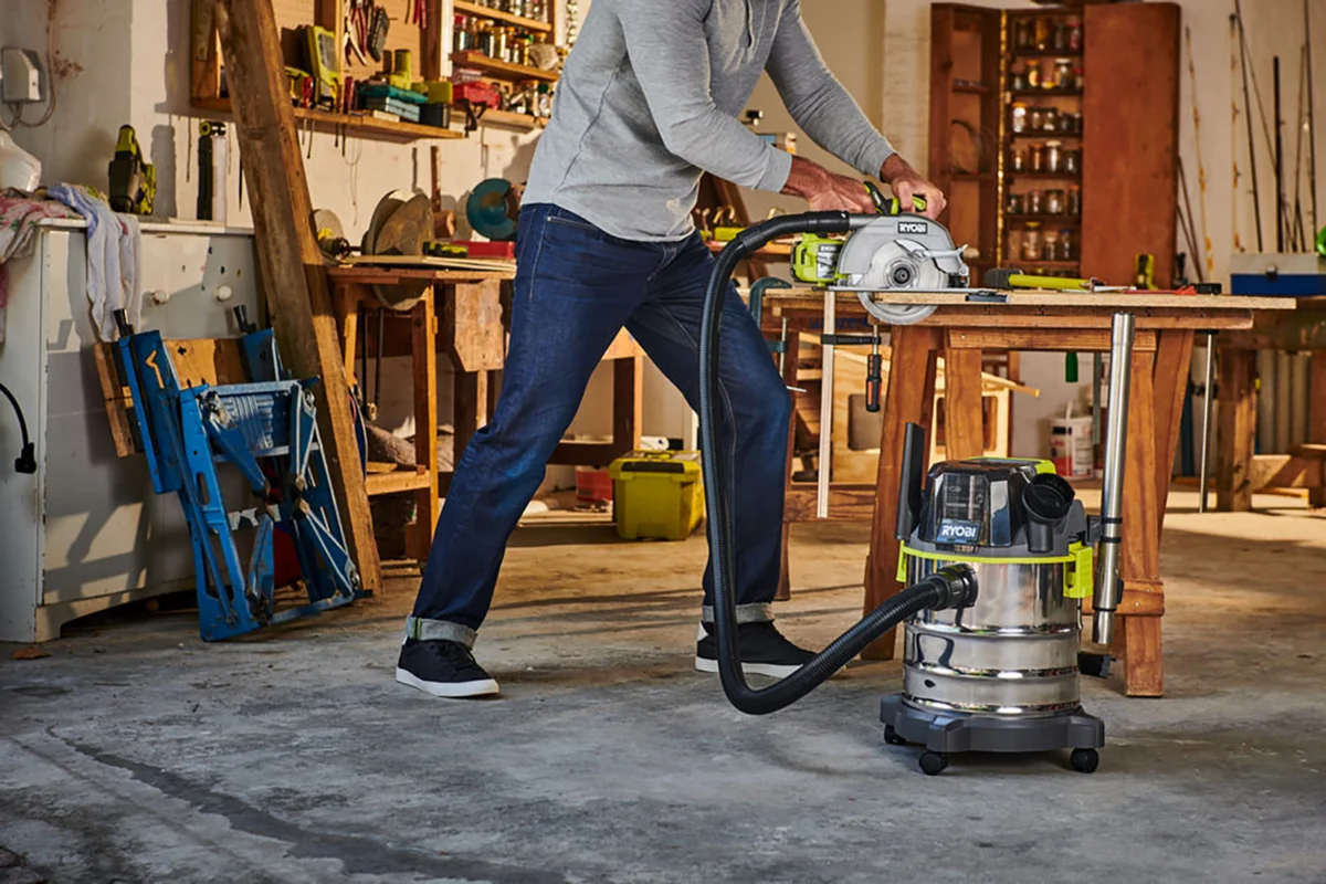 RYOBI Aku. usisivač za suvo i mokro usisavanje, 18V ONE+™ – R18WDV-0 R18WDV-0-1 - Slika 7