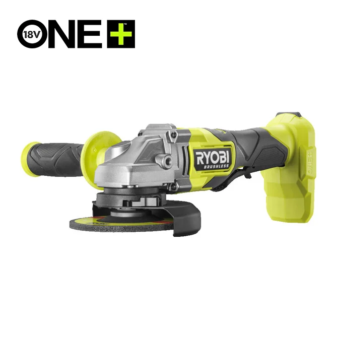 RYOBI Aku. ugaona brusilica, bez četkica (125mm) 18V ONE+™ – RAG18BL-0