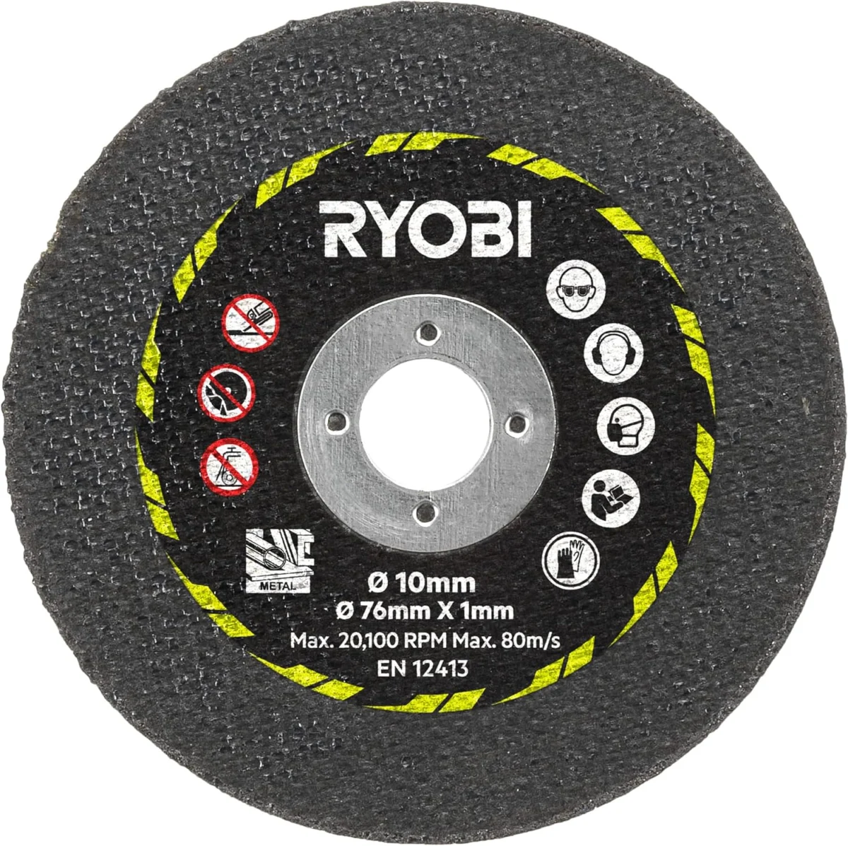 RYOBI Set diskova za sečenje različitih materijala za RCT18C-0 (3 kom) - RAKCOT03 - Slika 4