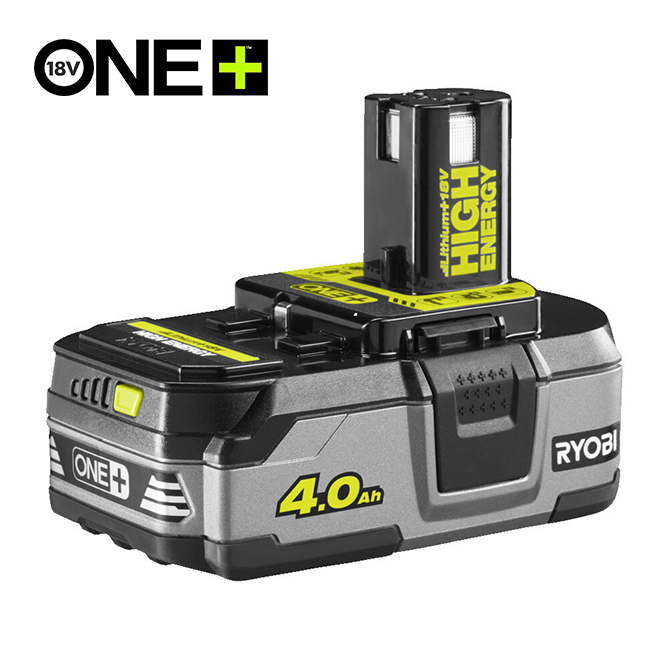 RYOBI Baterija (HIGH ENERGY) 4.0Ah, 18V ONE+™ Lithium+™ – RB1840T