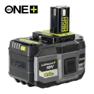 RYOBI Baterija (HIGH ENERGY) 8.0Ah, 18V ONE+™ Lithium+™ - RB1880T - 1