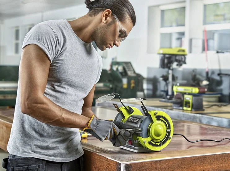 RYOBI Stona dvostrana brusilica (tocilo) 250W - RBG6G1 - 4