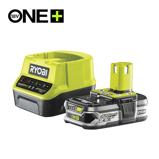RYOBI Set - punjač baterija i baterija od 2,5Ah 18V ONE+™ – RC18120-125 - 6